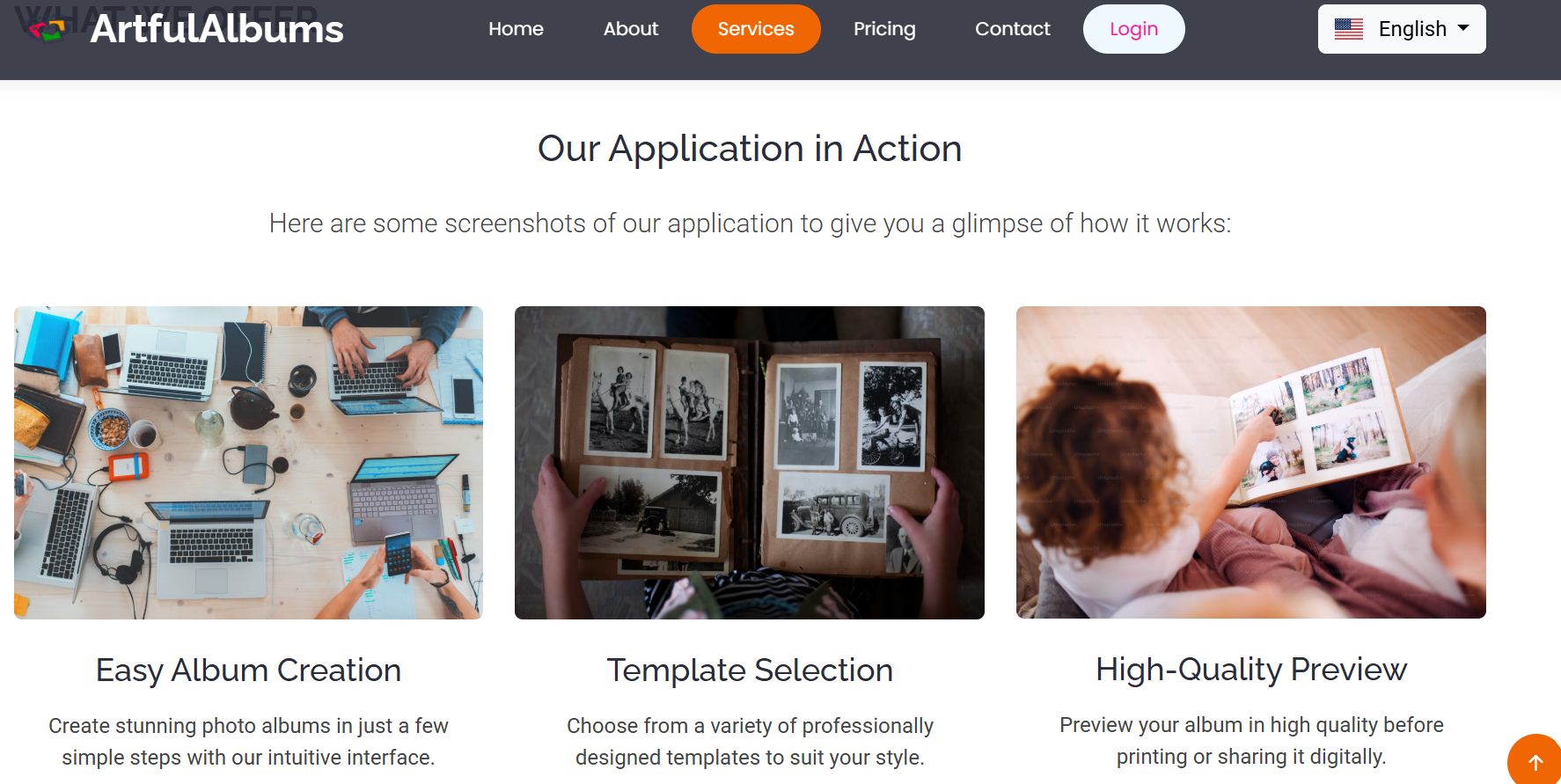 Artful albums revenue dashboard