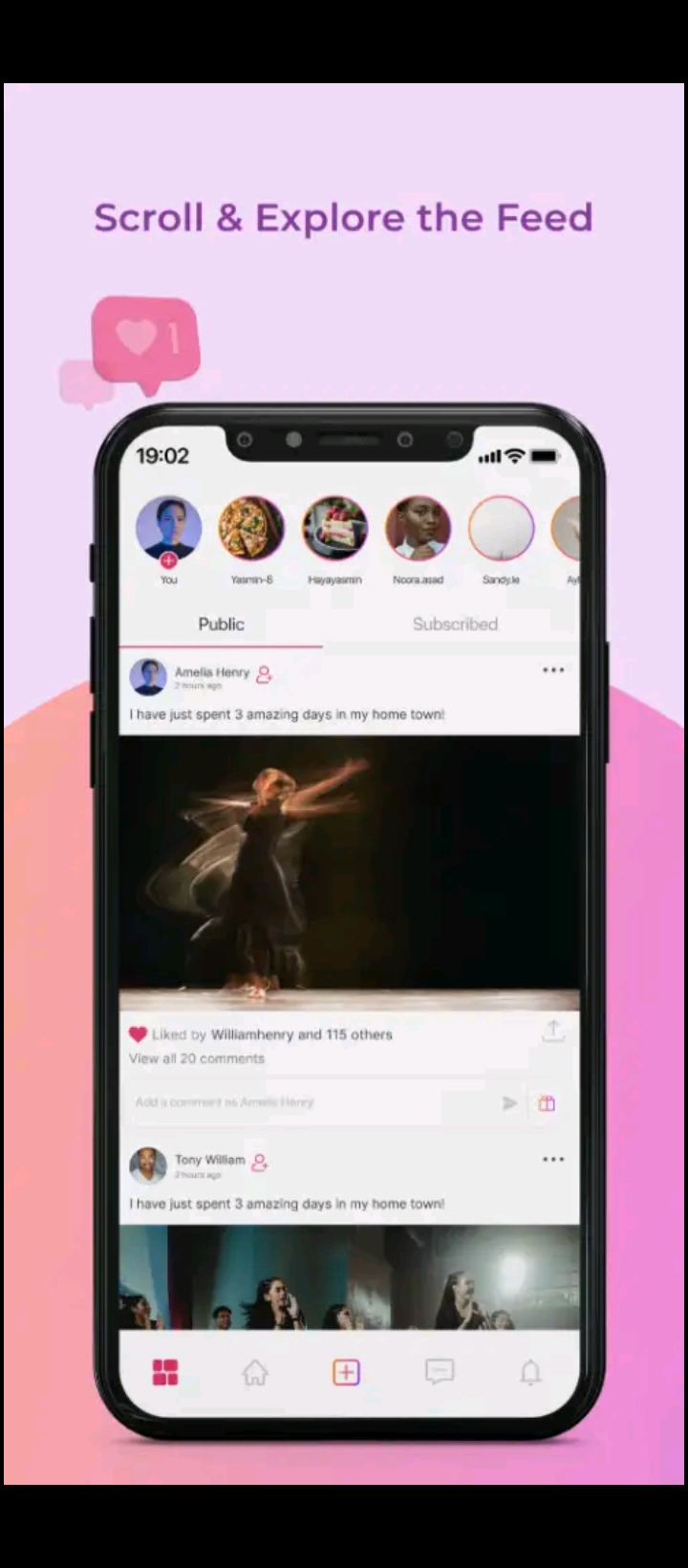 OpTube chat feature on mobile